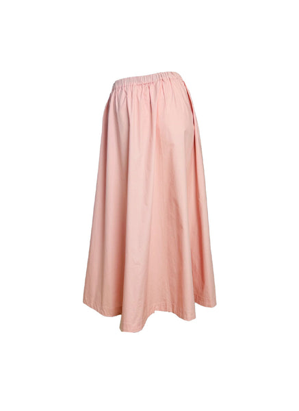 Elastic Waist Flare Skirt