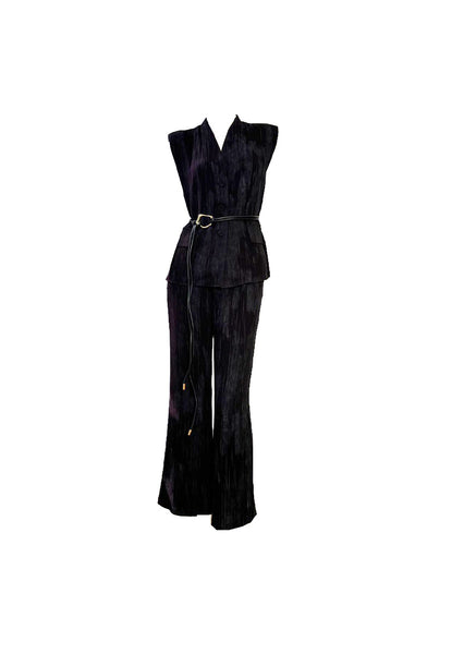 V-neck Vest Top & Pants Set