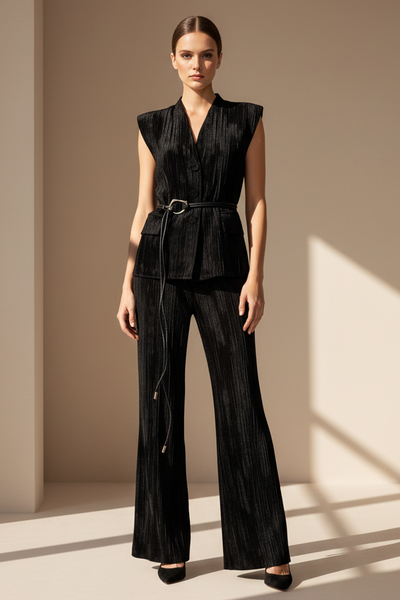 V-neck Vest Top & Pants Set
