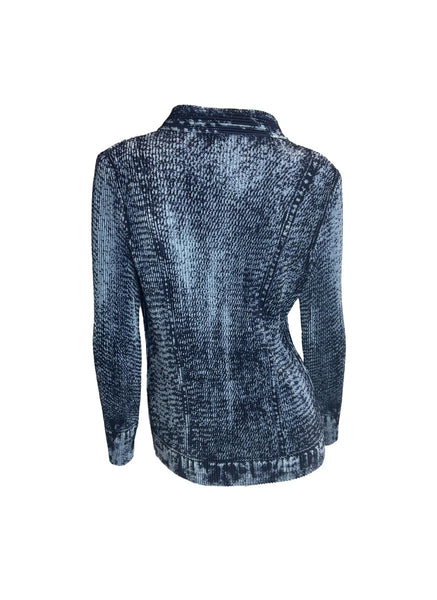 Blouse-style Pleated Jacket