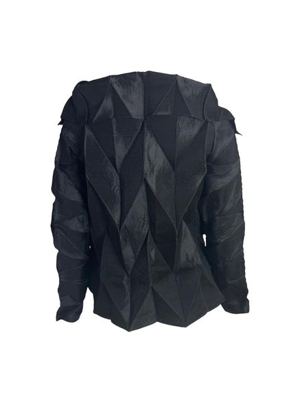 Quilted Pleated Top