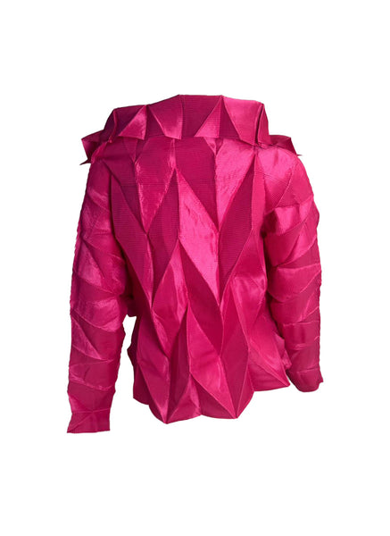 Quilted Pleated Top