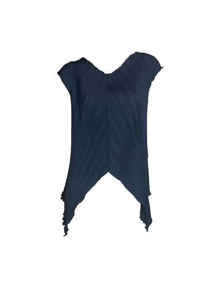 Asymmetrical Pleated Top