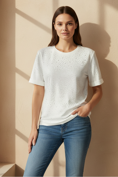 Glitter Studs Tee