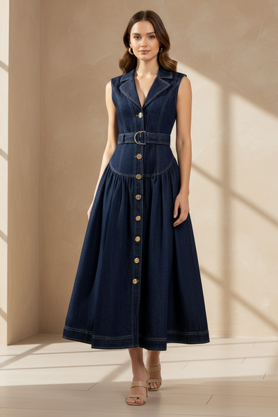 Denim Shirt Dress