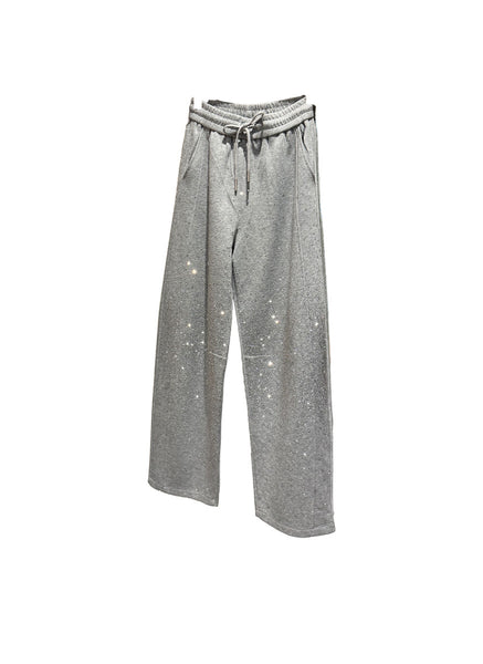 Glitter Stubs Jersey Pants