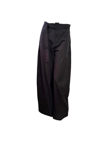 High Waist Belted Trousers