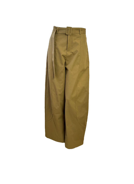 High Waist Belted Trousers