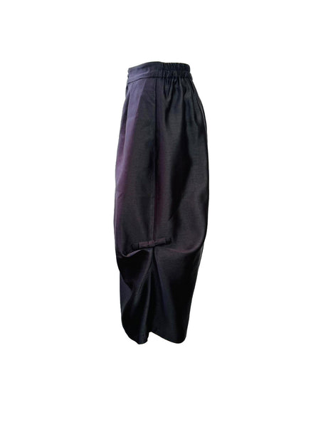 Cropped Satin Culottes