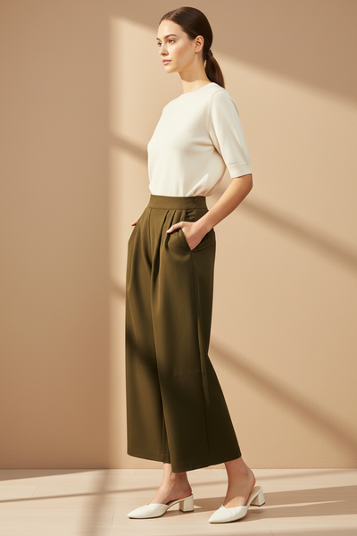 Cropped Trousers
