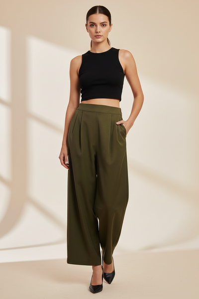 Cropped Trousers