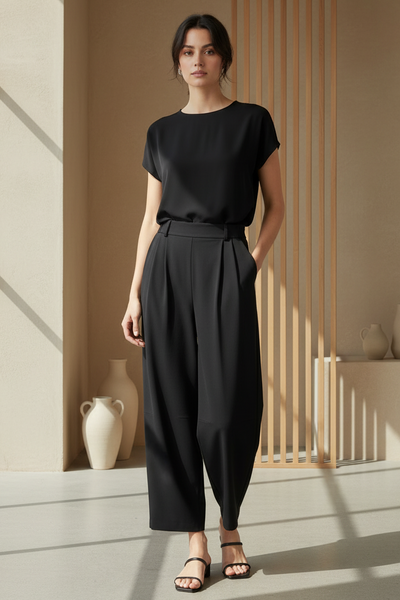 Cropped Trousers