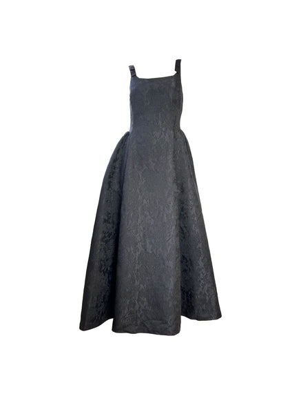 Fitted Bodice Voluminous Dress