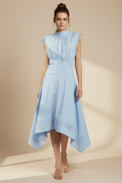Asymmetric Twist Dress
