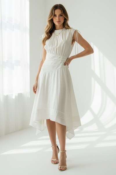 Asymmetric Twist Dress