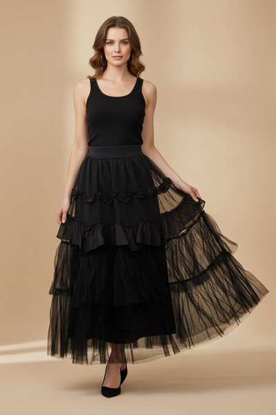 Tiers Tulle Skirt