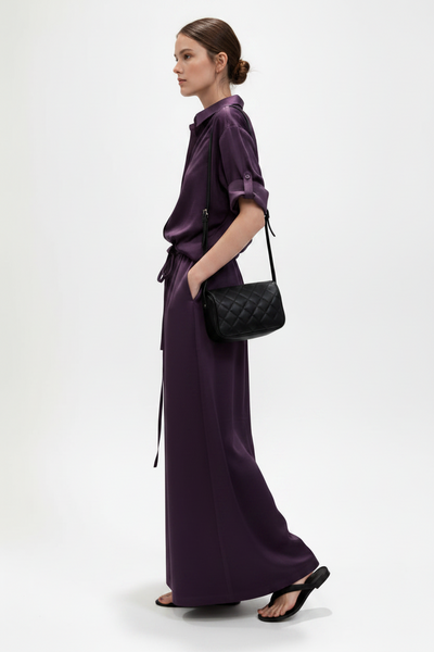 Linen Blouse & Long Skirt Set