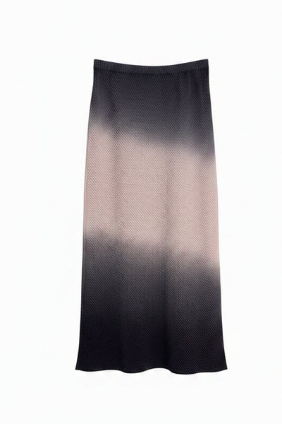 Gradient Pleats Skirt