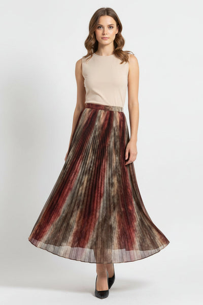 Crinkled Maxi Skirt