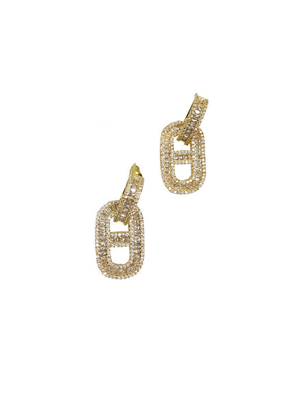 4240009 Diamond Earrings *Gold