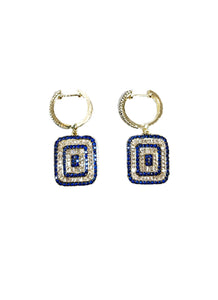 4240014 Gemstone Silver Earrings *Last Pair