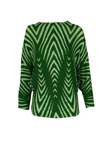 4240042 Line Printed Pleated Top *Last Piece