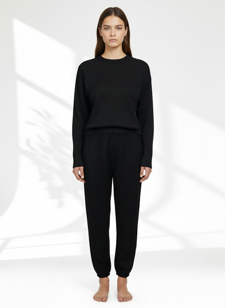 Side Pocket Pleated Pants