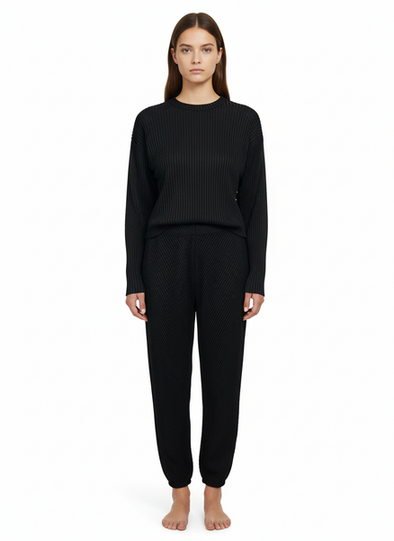 Side Pocket Pleated Pants