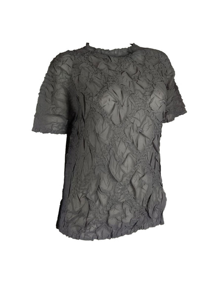 4250009 Short Sleeved Pleated Top *Last Piece