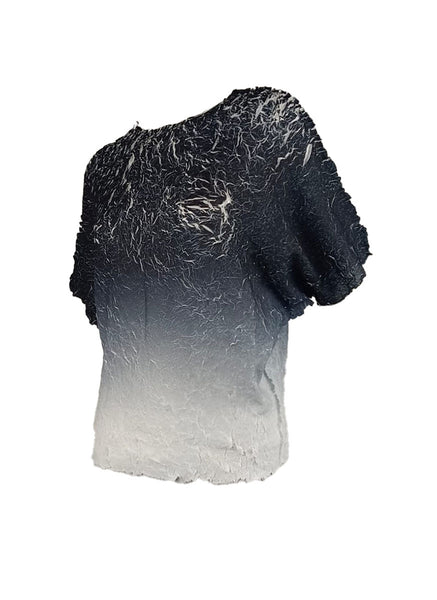4250014 Gradient Color Pleated Top *Last Piece