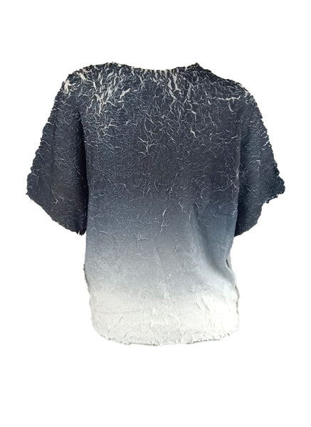 4250014 Gradient Color Pleated Top *Last Piece