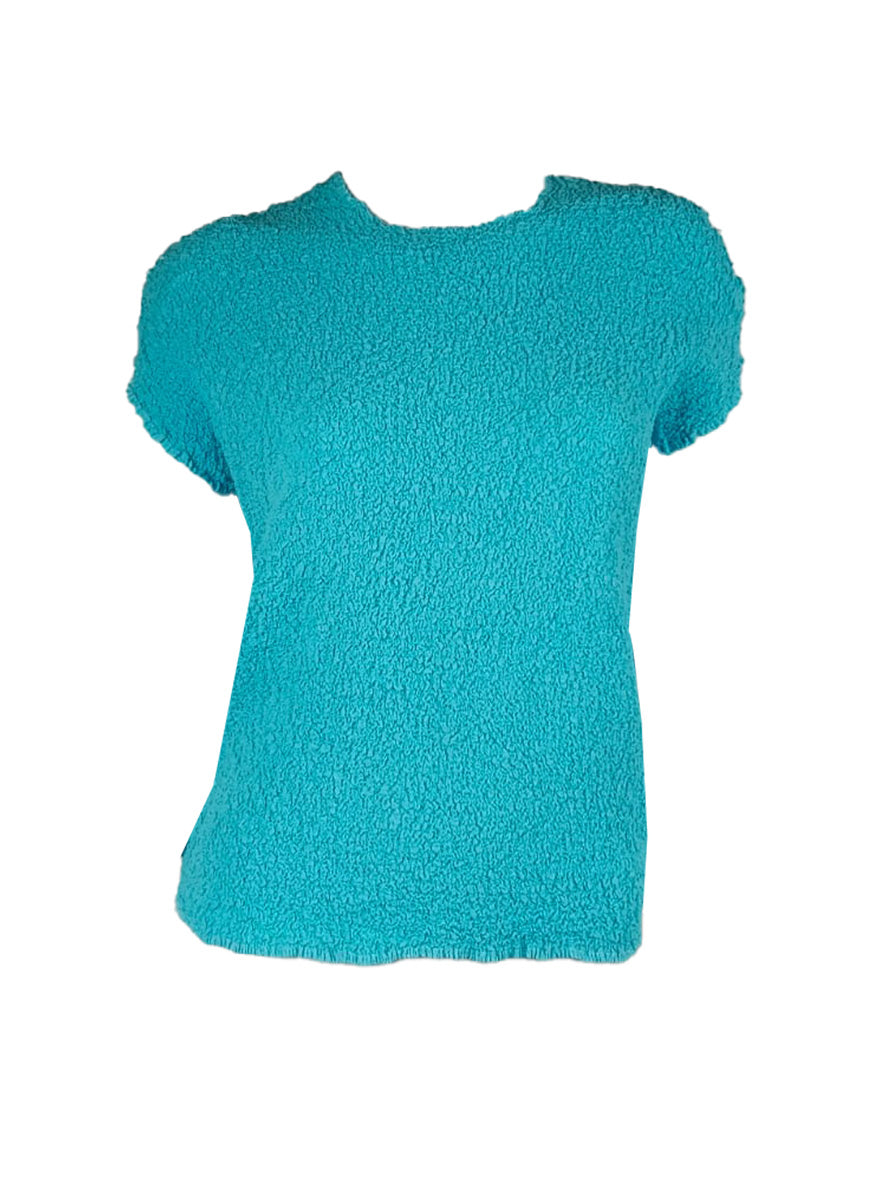 5250010 Puff Round Top *Blue *Last Piece