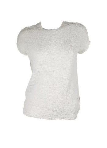 5250010 Puff Cap Sleeve Round Top