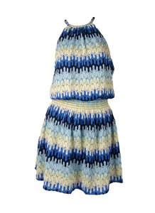 5250019 Halter Neck Sleeveless Mini Dress *Last Piece