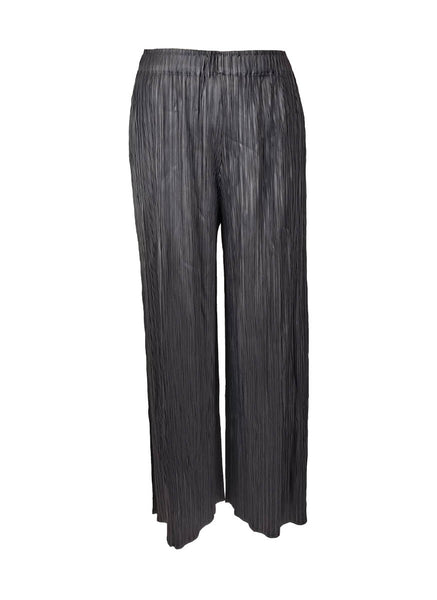 Wide-leg Pleated Pants