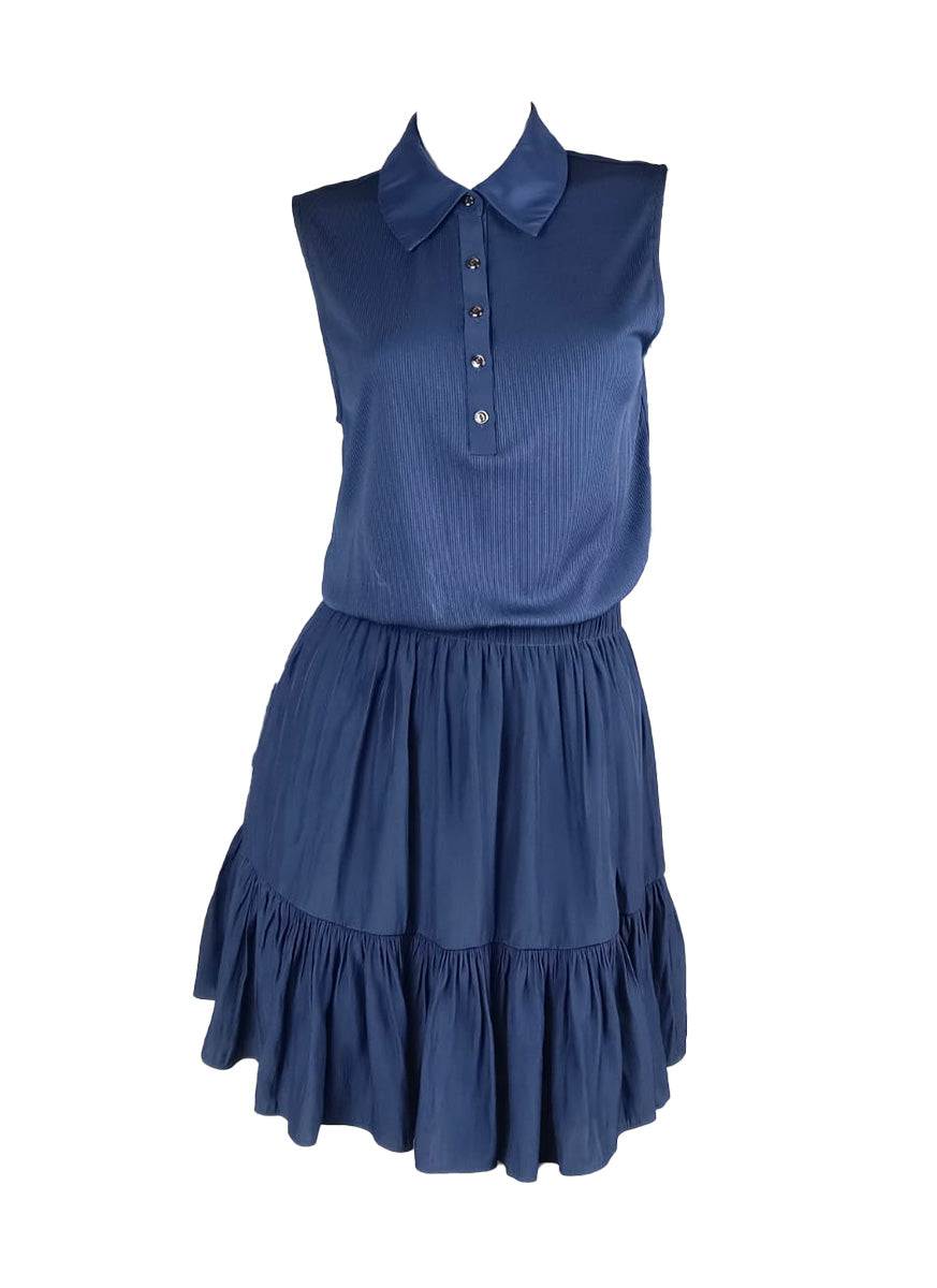 6250001 Knit Combo Mini Dress