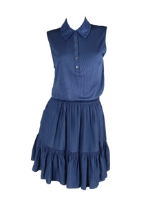 6250001 Knit Combo Mini Dress