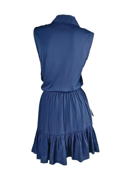 6250001 Knit Combo Mini Dress