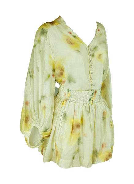 6250011 Smudge Shorts Set