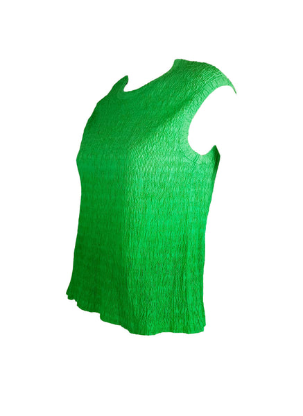 6250015 Gradient Pleated Top