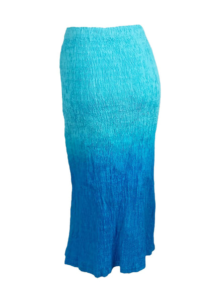 6250016 Gradient Pleated Skirt