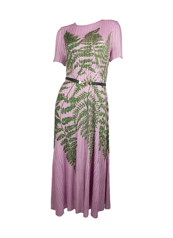 6250018 Print Pleated Maxi Dress *Last Piece