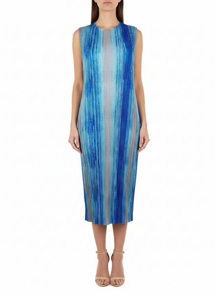 Striped Sleeveless Dress