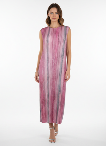 Striped Sleeveless Dress