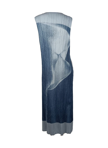 7250003 Fluid Elegance Pleated Dress