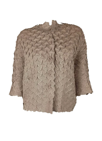 7250011 Petal Texture Button Top