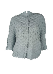 7250011 Petal Texture Button Top