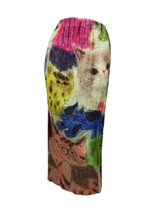 7250016 Kitty Pleated Midi Dress