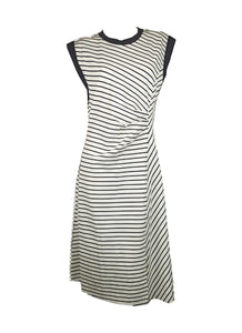 7250022 Asymmetric Cool Classic Midi Dress