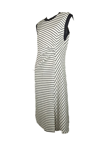 7250022 Asymmetric Cool Classic Midi Dress
